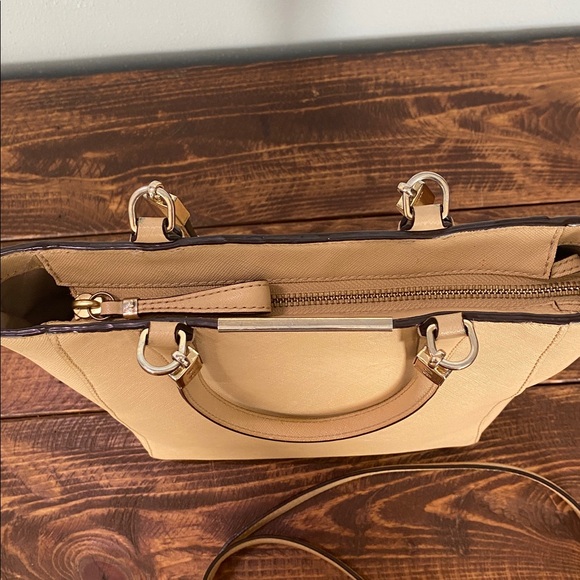 Coach Tan Leather Tote Bag - Picture 13 of 16